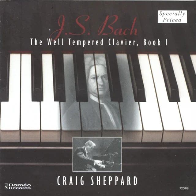 The Well-Tempered Clavier, Book I album cover