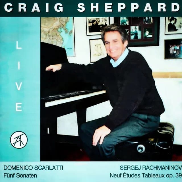 Scarlatti: Sonatas; Rachmaninov: Nine Etudes Tableaux, Op. 39 album cover