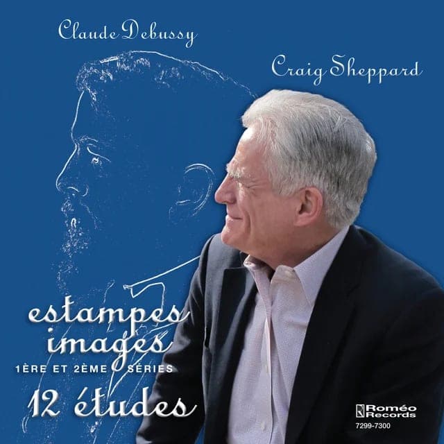 Claude Debussy: Estampes, Images, 12 Etudes album cover